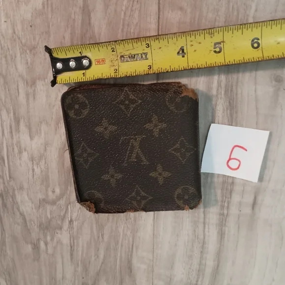 Louis Vuitton MARCO Wallet Billfold Monogram VIntage Authentic - Picture 8 of 9
